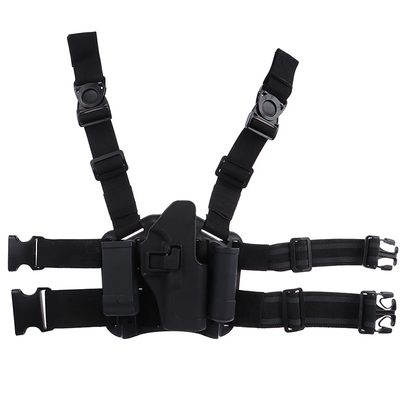 Military Holster Tactical Glcok Right Hand Belt Gun Holster Drop Leg Paddle Belt& Leg Hand Holster